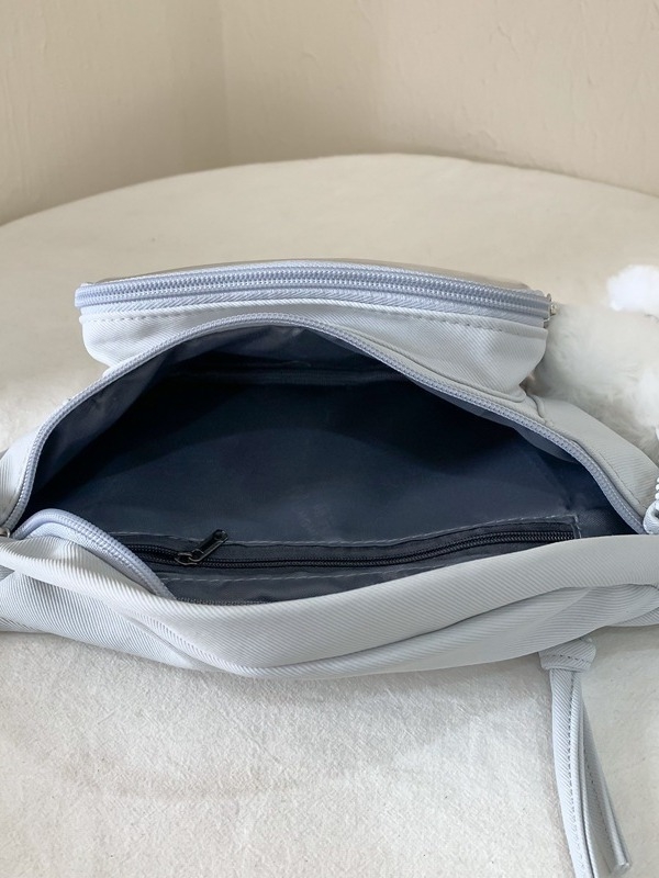 DeCello najlon crossbody torba za žene, vodootporna, uzorak slova, za vanjske sportove