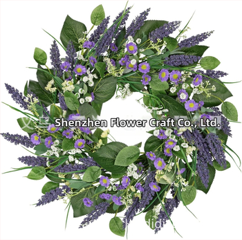 Τεχνητή γιρλάντα λουλουδιών για πόρτα – διακόσμηση ξενοδοχείου και εστιατορίου | Μάρκα: Brother Luo | Υλικό: Πλαστικό και άλλα | Κατάλληλο για Ημέρα του Αγίου Βαλεντίνου, Πάσχα, Ημέρα Ανεξαρτησίας