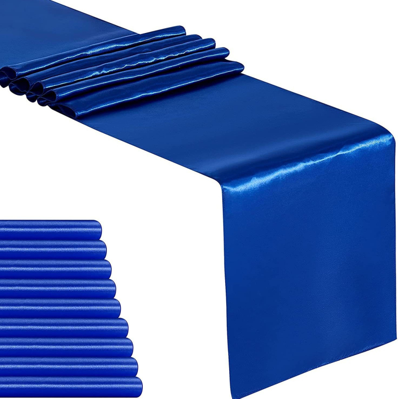 Stalo takas – satino, 100% poliesteris, šiaurietiško stiliaus, pritaikomas