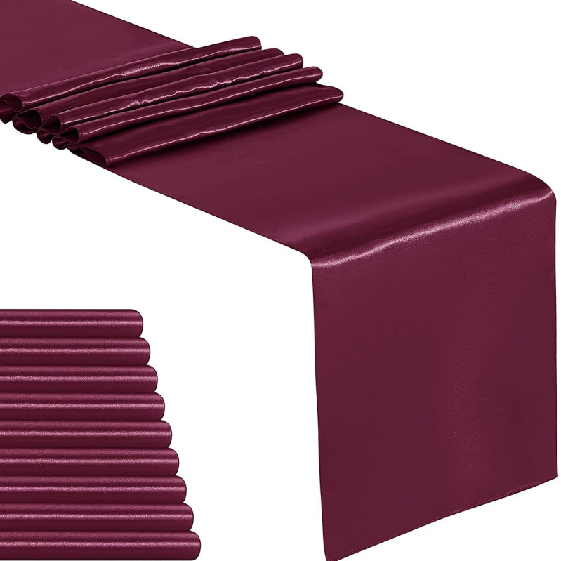 Stalo takas – satino, 100% poliesteris, šiaurietiško stiliaus, pritaikomas