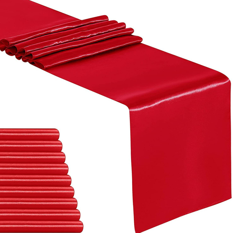 Stalo takas – satino, 100% poliesteris, šiaurietiško stiliaus, pritaikomas