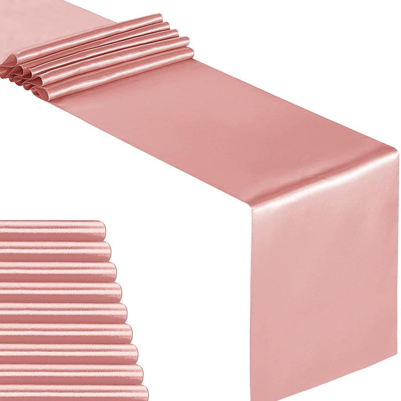 Stalo takas – satino, 100% poliesteris, šiaurietiško stiliaus, pritaikomas