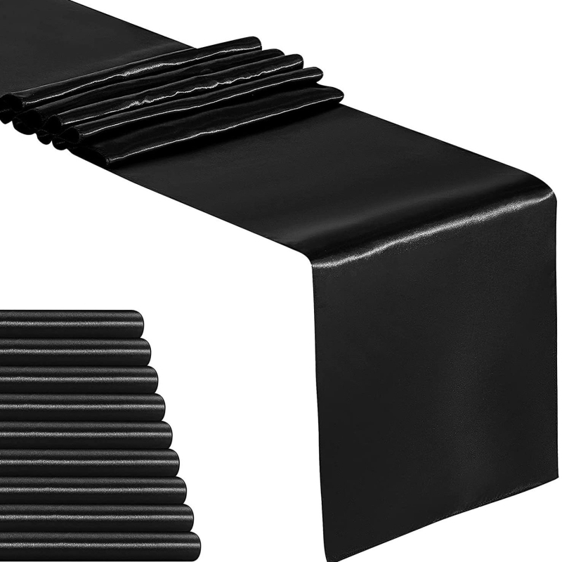 Stalo takas – satino, 100% poliesteris, šiaurietiško stiliaus, pritaikomas