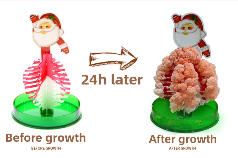 DIY Copac înflorit din hârtie — jucărie educațională științifică, din hârtie, fără electricitate, pentru 7–14 ani, educație biologico-chimică