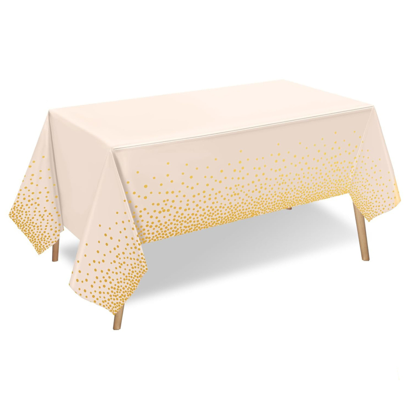 Vienkartinis stalo užvalkalas su balionų raštu, iš plastiko (polietilenas), stačiakampio formos, storis 0,03 mm, galiojimo laikas 36 mėn.