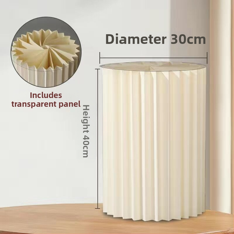 Vestuvinė sulankstoma popierinė kolona desertiniam stalui