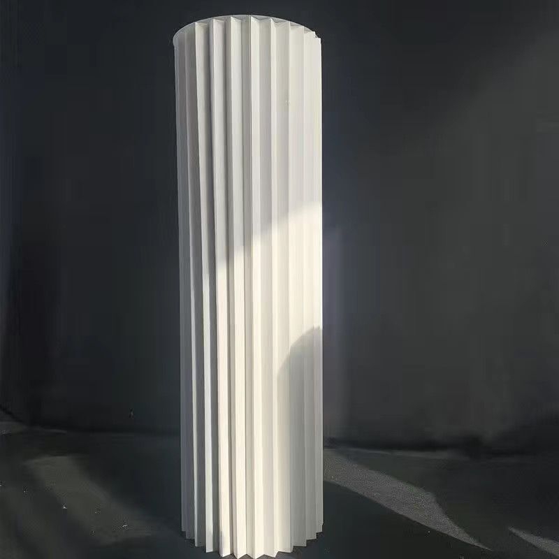 Vestuvinė sulankstoma popierinė kolona desertiniam stalui