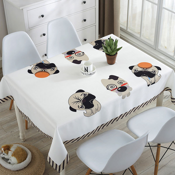 Stolnjak — otporan na prašinu, dekorativnog izgleda, moderan i minimalistički stil (Materijal: poliester; Oblik: pravokutnik; Funkcije: otporan na prašinu, dekoracija; Marka: Mouse Home Decoration)