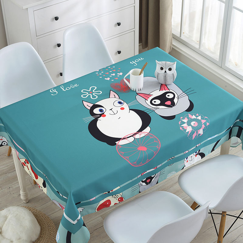 Stolnjak — otporan na prašinu, dekorativnog izgleda, moderan i minimalistički stil (Materijal: poliester; Oblik: pravokutnik; Funkcije: otporan na prašinu, dekoracija; Marka: Mouse Home Decoration)