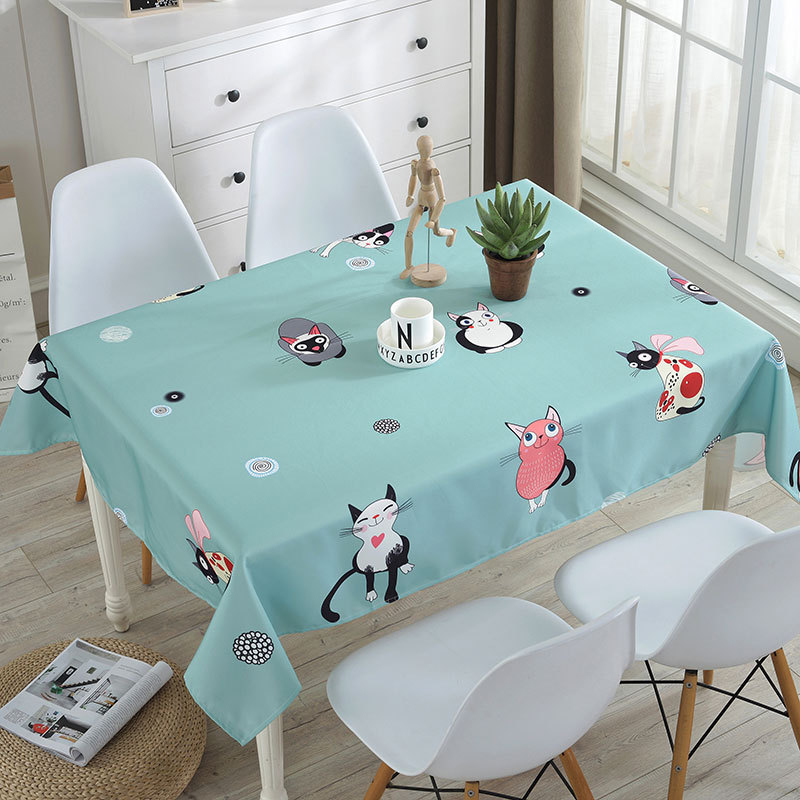 Stolnjak — otporan na prašinu, dekorativnog izgleda, moderan i minimalistički stil (Materijal: poliester; Oblik: pravokutnik; Funkcije: otporan na prašinu, dekoracija; Marka: Mouse Home Decoration)