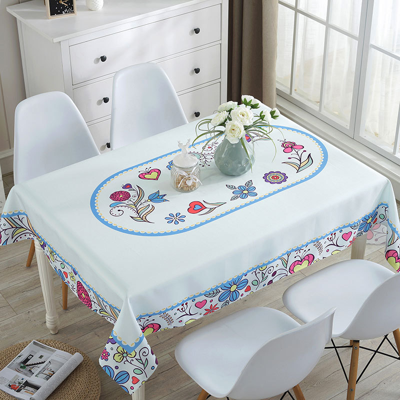 Stolnjak — otporan na prašinu, dekorativnog izgleda, moderan i minimalistički stil (Materijal: poliester; Oblik: pravokutnik; Funkcije: otporan na prašinu, dekoracija; Marka: Mouse Home Decoration)