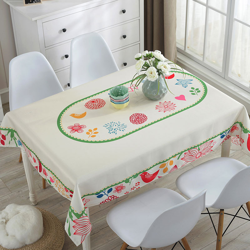 Stolnjak — otporan na prašinu, dekorativnog izgleda, moderan i minimalistički stil (Materijal: poliester; Oblik: pravokutnik; Funkcije: otporan na prašinu, dekoracija; Marka: Mouse Home Decoration)