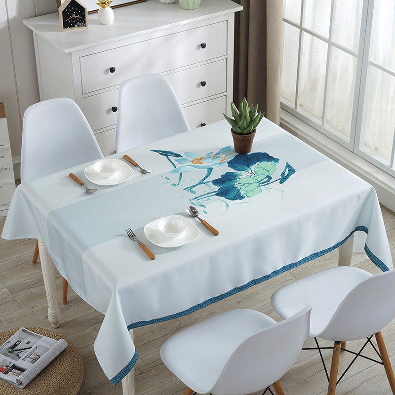 Stolnjak — otporan na prašinu, dekorativnog izgleda, moderan i minimalistički stil (Materijal: poliester; Oblik: pravokutnik; Funkcije: otporan na prašinu, dekoracija; Marka: Mouse Home Decoration)