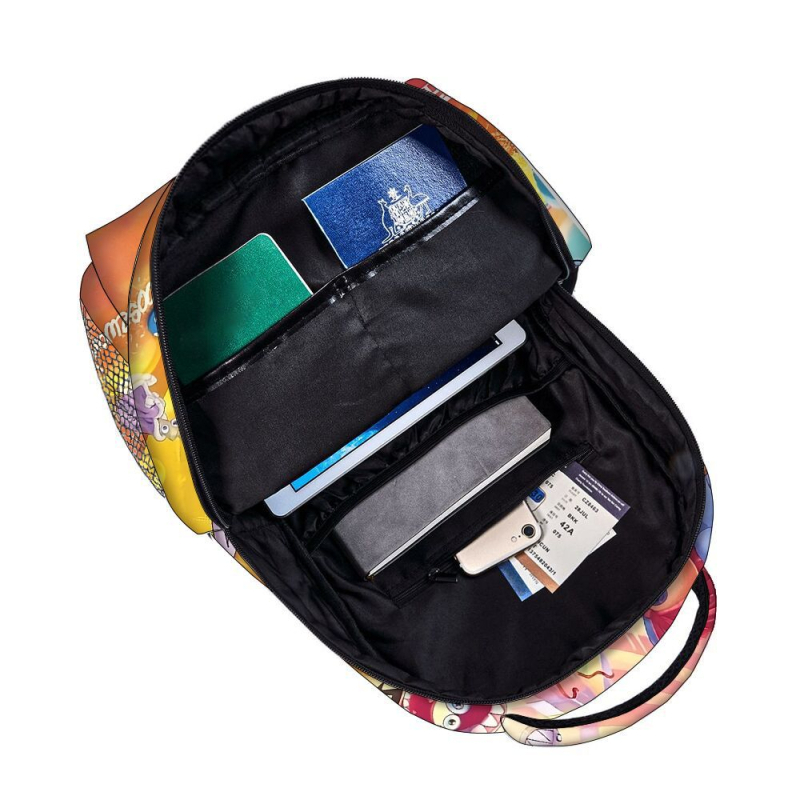 Školska torba s motivom astronauta, prozračna, otporna na habanje, zaštita kralježnice, naramenice s zračnim jastučićem, velika zapremina