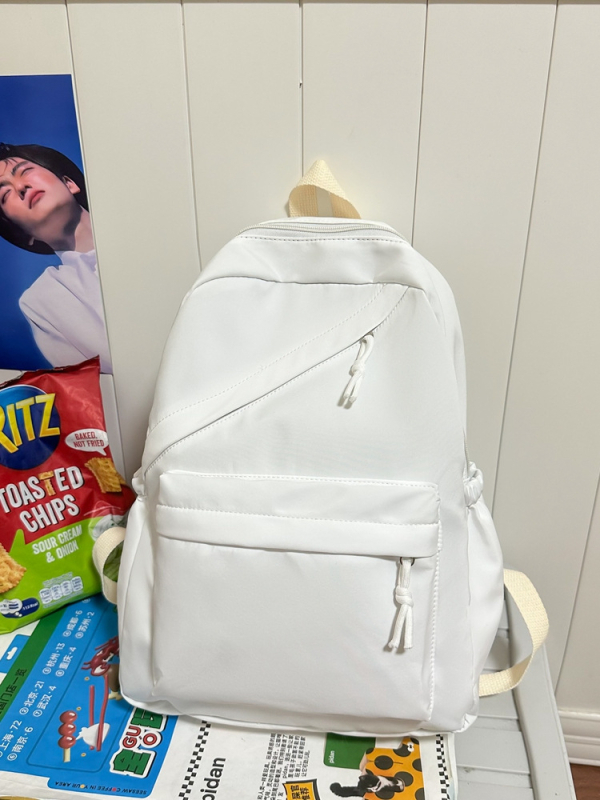 Unisex Oxford hátizsák, 20–35 L, vízálló, 15 hüvelykes laptophoz, légpárnás vállpánt, friss és édes stílus