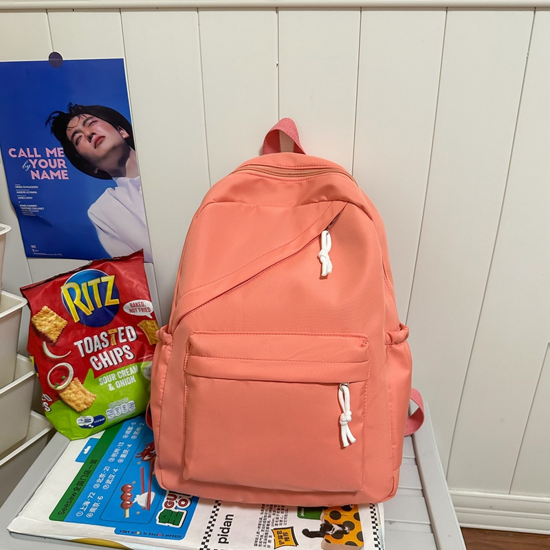 Unisex Oxford hátizsák, 20–35 L, vízálló, 15 hüvelykes laptophoz, légpárnás vállpánt, friss és édes stílus