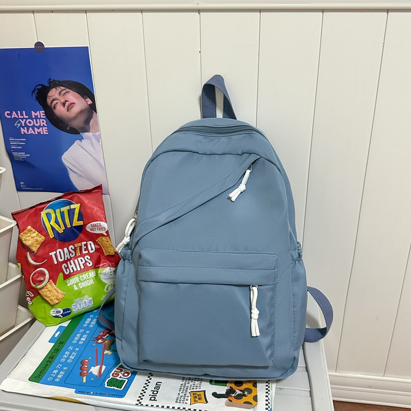Unisex Oxford hátizsák, 20–35 L, vízálló, 15 hüvelykes laptophoz, légpárnás vállpánt, friss és édes stílus