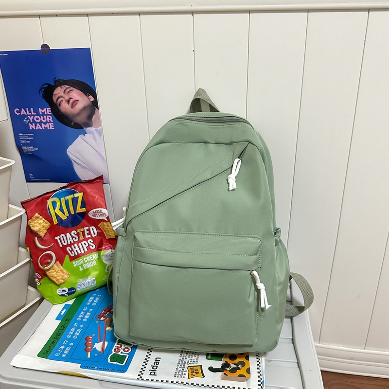 Unisex Oxford hátizsák, 20–35 L, vízálló, 15 hüvelykes laptophoz, légpárnás vállpánt, friss és édes stílus