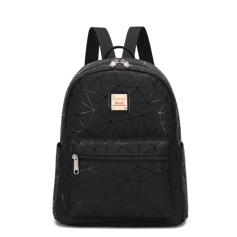 Rucsac mini urban MOK, material Oxford, închidere cu fermoar, buzunare interne pentru telefon și ID, construcție moale