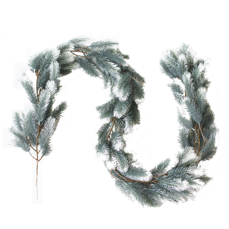 Decorațiune de perete cu flori de mătase, ace de pin și viță de ratan pentru nunți și decor acasă