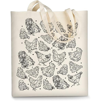 Prilagodljiva platnena torba s dnom, velika kapaciteta, lanena podstava, tisk toplinskim transferom, platno od poliestera i pamuka