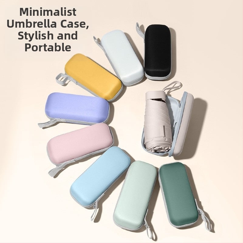 South Joe ultrakönnyű hatszárnyú napernyő nőknek pánttal | kézi nyitás, alumíniumváz, 210T anyag, UPF>50, kompakt zsebes dizájn