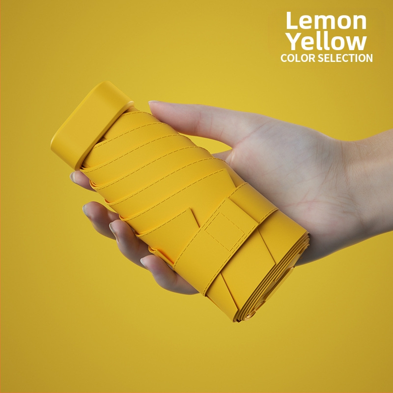 South Joe ultralengvas šešių skėtis moterims su diržu | rankinis atidarymas, aliuminio rėmas, 210T audinys, UPF>50, kompaktiškas kišeninis dizainas