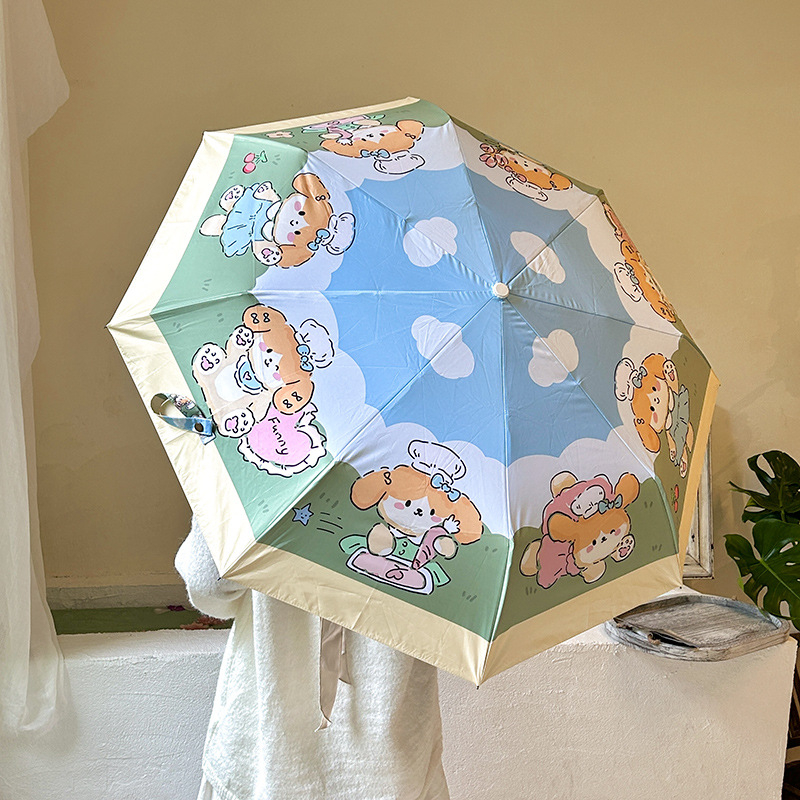 Ομπρέλα ήλίου με σκελετό από σίδηρο 8 ραβδών, ξύλινο άξονα και λαβή, κάλυμμα πολυεστέρα 190T, UPF50+, χειροκίνητο άνοιγμα/κλείσιμο