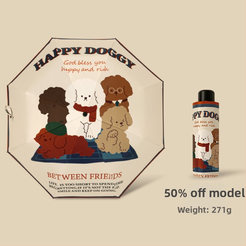 Ομπρέλα ήλίου με σκελετό από σίδηρο 8 ραβδών, ξύλινο άξονα και λαβή, κάλυμμα πολυεστέρα 190T, UPF50+, χειροκίνητο άνοιγμα/κλείσιμο