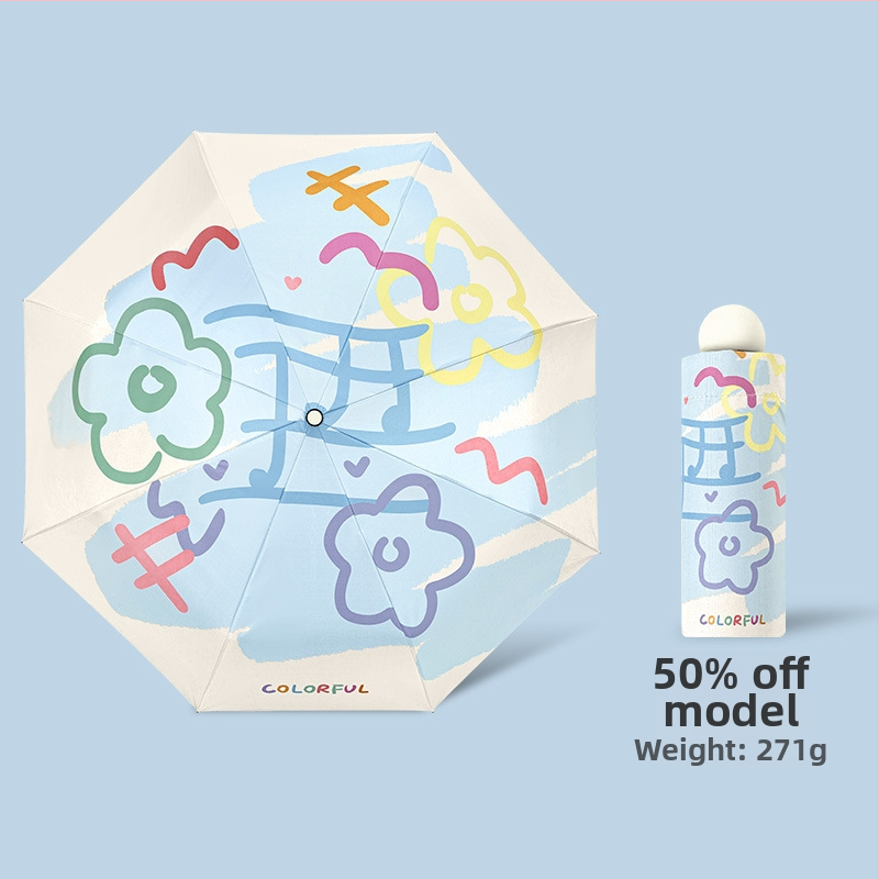 Слънчев чадър с 8-ребрен железен каркас, дървена ос и дръжка, полиестерно покривало 190T, UPF50+, ръчно отваряне и затваряне