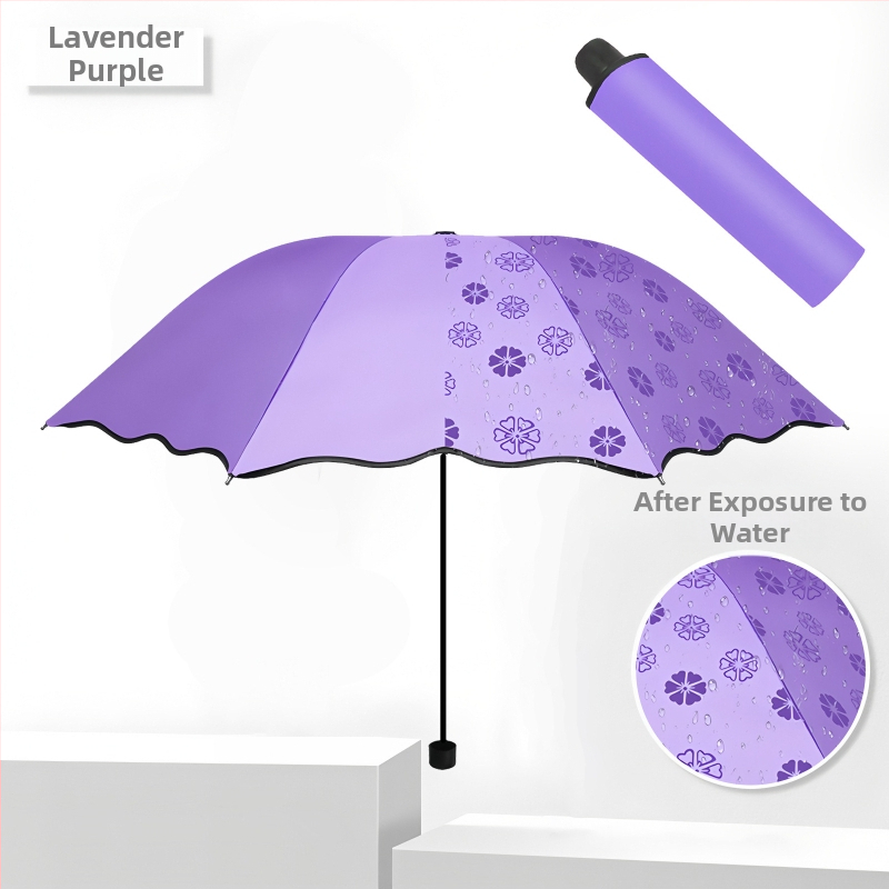 Rankinis sulankstomas skėtis su UV apsauga UPF>40, 8 ribų plieno rėmas, 190T audinys, logotipo pritaikymas