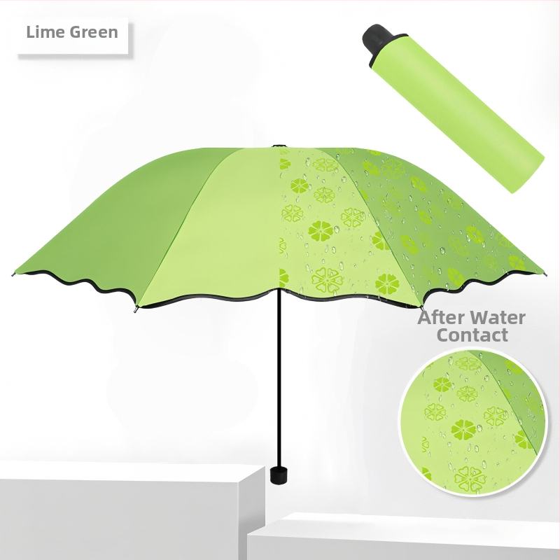 Rankinis sulankstomas skėtis su UV apsauga UPF>40, 8 ribų plieno rėmas, 190T audinys, logotipo pritaikymas