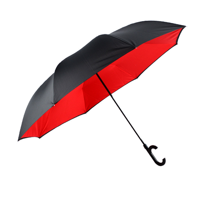 Rain Time dubulti slāņu reversais lietussargs ar automātisku atvēršanu, 16 stieņi, audums 210T, UPF >50