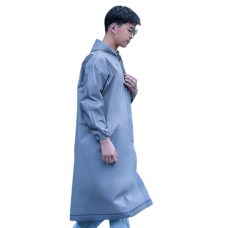 Rain Age EVA αδιάβροχο poncho για ενήλικες – ένα κομμάτι, EVA ύφασμα 1.2 mm, κατάλληλο για πεζοπορίες, με εκτυπωμένο λογότυπο, προσαρμογή