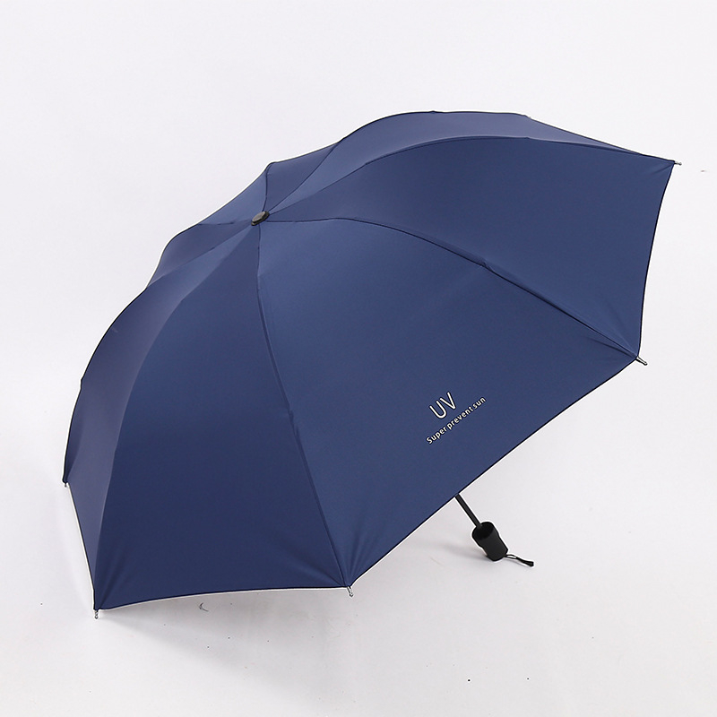 Skėtis - dvigubo naudojimo saulės ir lietaus, vinilinė medžiaga, 8 skersiniai geležiniai rėmai, rankinis atidarymas uždarymas, UPF > 40