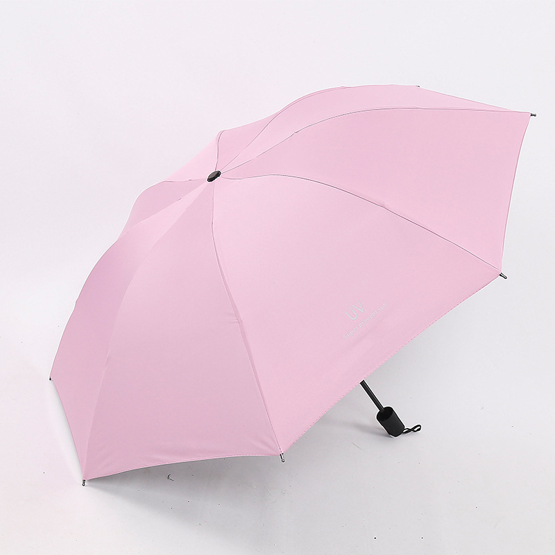 Skėtis - dvigubo naudojimo saulės ir lietaus, vinilinė medžiaga, 8 skersiniai geležiniai rėmai, rankinis atidarymas uždarymas, UPF > 40