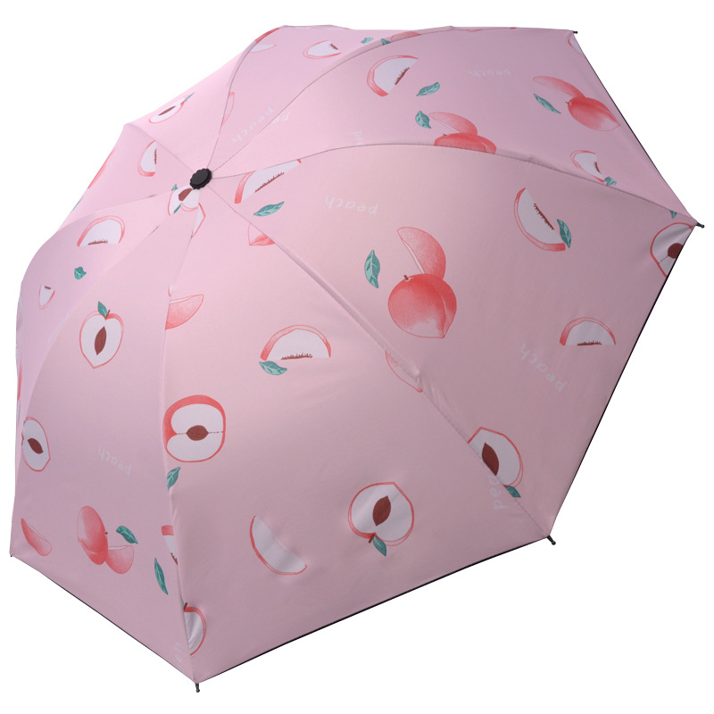 Skėtis - dvigubo naudojimo saulės ir lietaus, vinilinė medžiaga, 8 skersiniai geležiniai rėmai, rankinis atidarymas uždarymas, UPF > 40