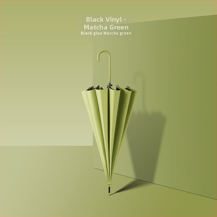 Ομπρέλα με μακριά λαβή, 16 μεταλλικές βέργες, ανθεκτική στον άνεμο, ύφασμα 210T, χειροκίνητο άνοιγμα