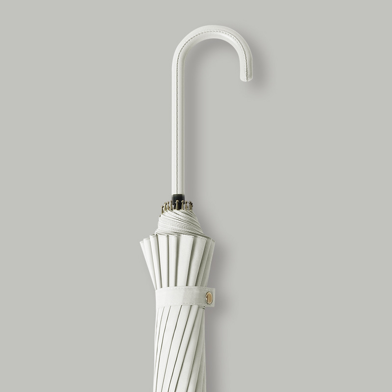 Ομπρέλα με μακριά λαβή, 16 μεταλλικές βέργες, ανθεκτική στον άνεμο, ύφασμα 210T, χειροκίνητο άνοιγμα