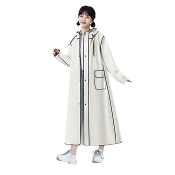 EVA lietaus pončas suaugusiems, vieno žmogaus žygio pončas, apie 350 g