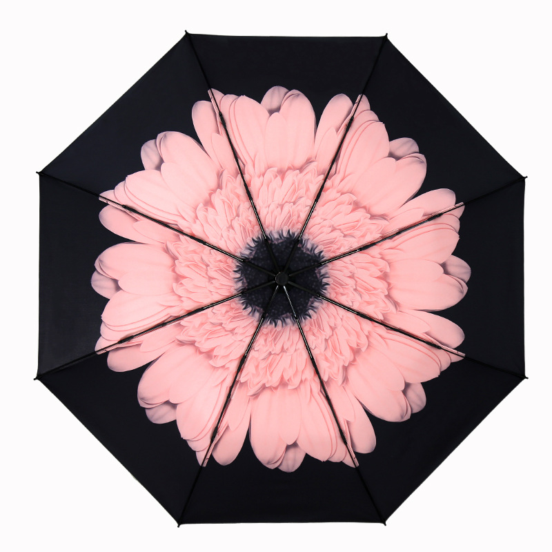 Ομπρέλα πέντε τμημάτων, ultra-light, συμπαγής, με UV προστασία UPF50+ για ήλιο και βροχή