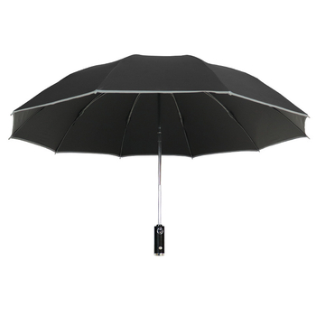 Αυτόματη αντίστροφη ομπρέλα με εκτύπωση λογότυπου κατόπιν παραγγελίας, ανάποδη σχεδίαση αναδίπλωσης, UV προστασία UPF > 50, σκελετός από ίνες με 10 ακτίνες