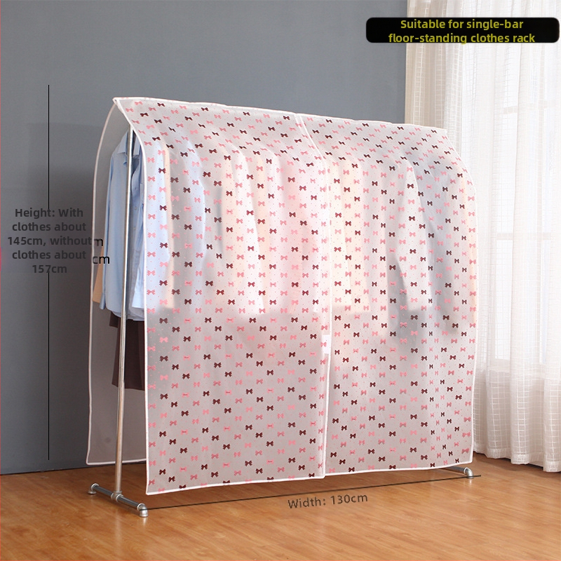 Корейски стил прахозащитна покривка за сушилни стойки и гардероби