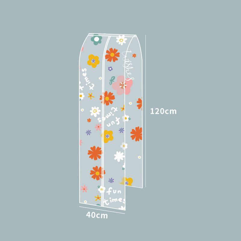 Корейски стил прахозащитна покривка за сушилни стойки и гардероби