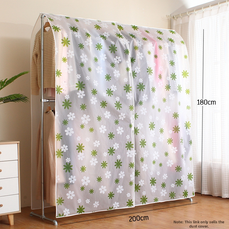 Корейски стил прахозащитна покривка за сушилни стойки и гардероби