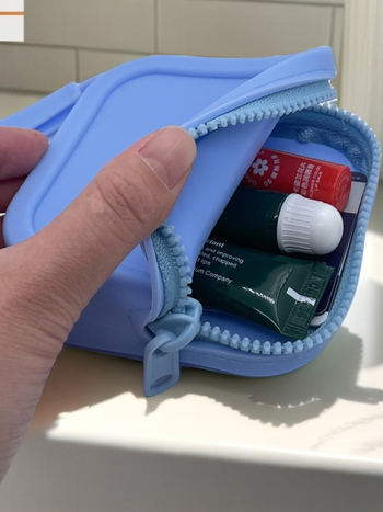 Силиконов монетник с цип, унисекс, урбан стил, водоустойчив