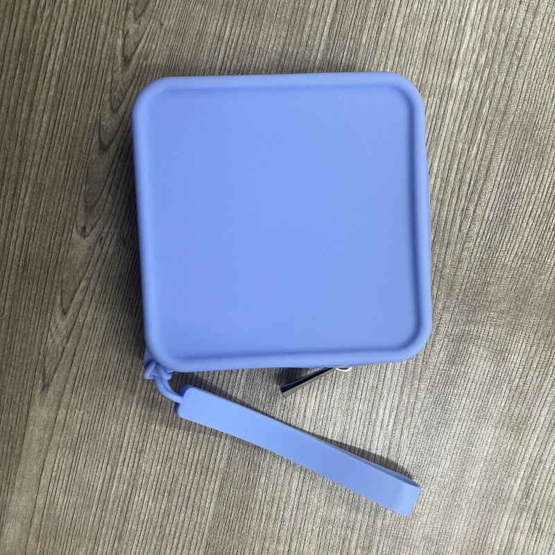 Силиконов монетник с цип, унисекс, урбан стил, водоустойчив