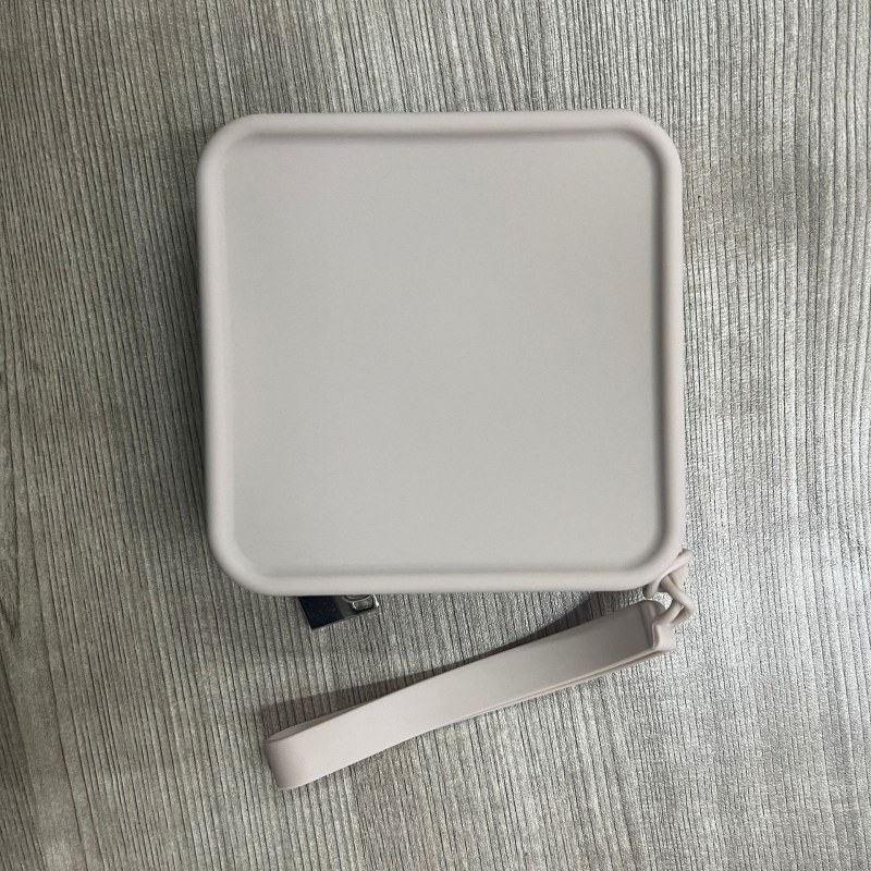 Силиконов монетник с цип, унисекс, урбан стил, водоустойчив