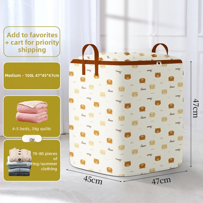 Junyu Τσάντα αποθήκευσης ρούχων από μη υφασμένο ύφασμα, μεγάλη χωρητικότητα, προστασία από σκόνη, ιαπωνικό στυλ, 2024 λανσάρισμα