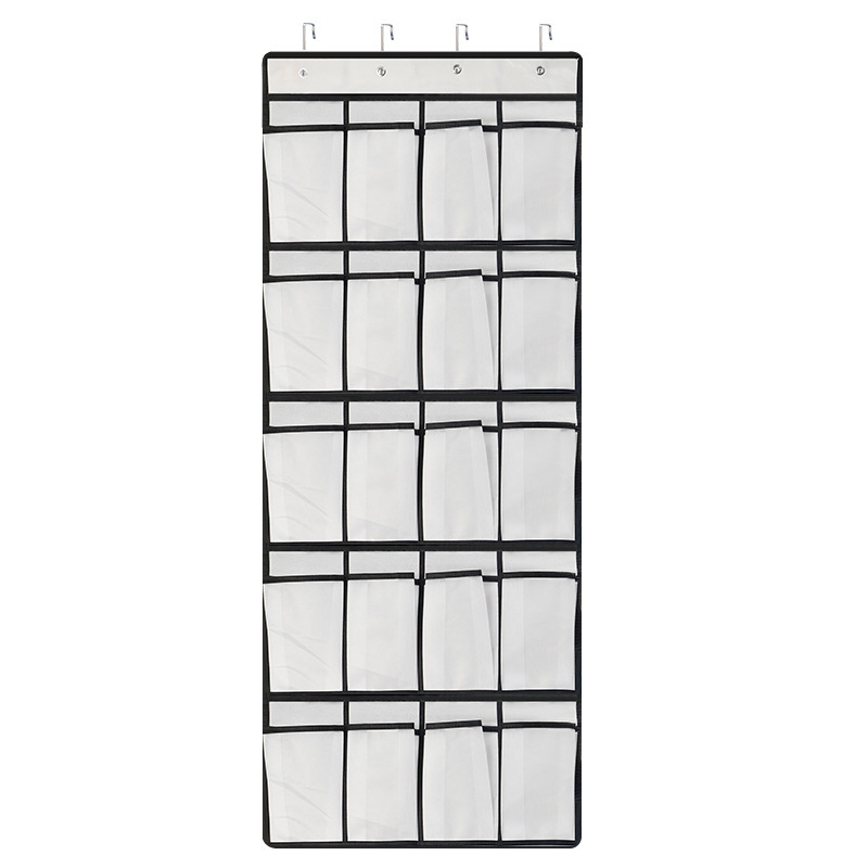 24 διαμερισμάτων κρεμαστός οργανωτής αποθήκευσης από μη υφασμένο ύφασμα; κατάλληλος για υπνοδωμάτιο, πολυχρηστικός για εσώρουχα, καλλυντικά και φάρμακα